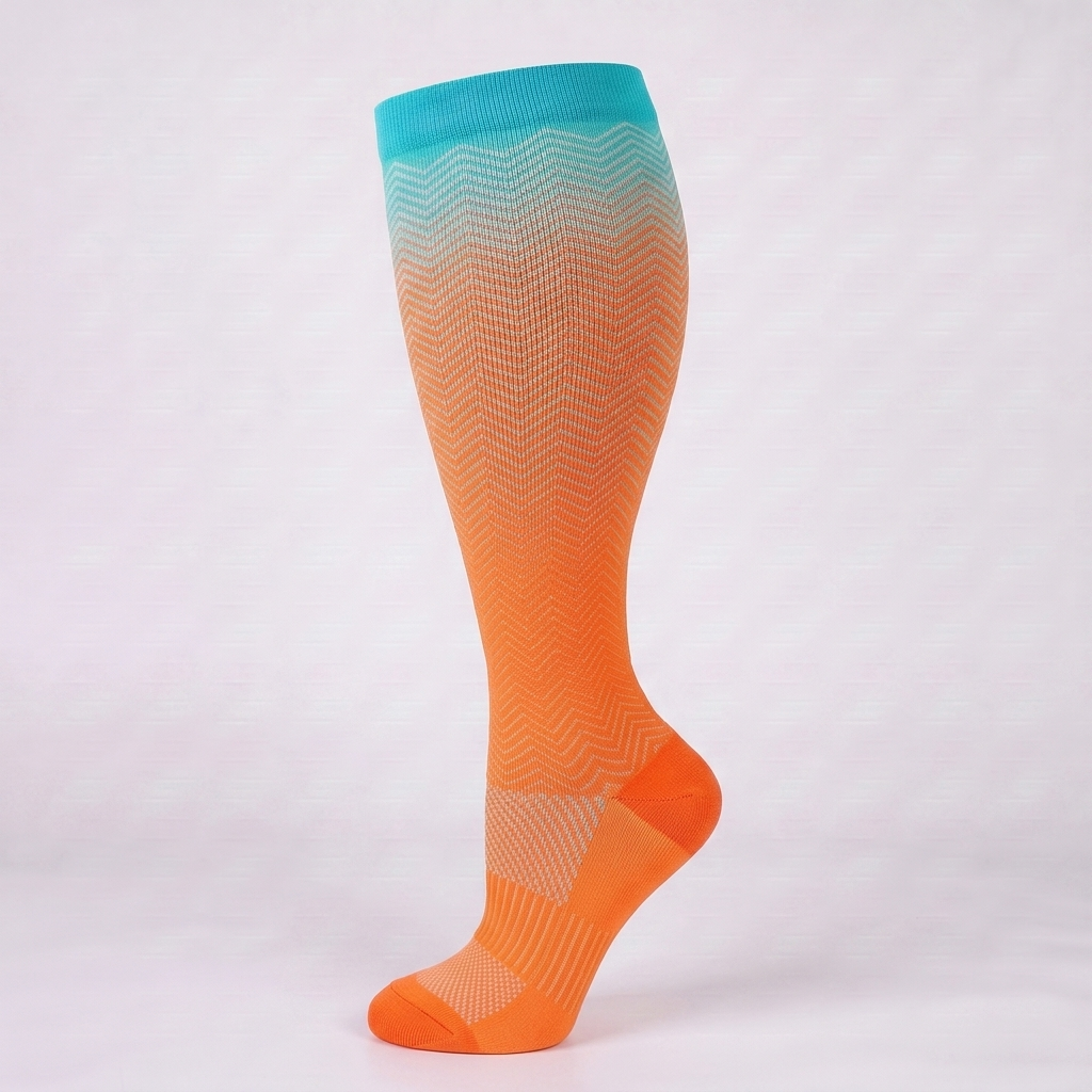 ComfortLegs™ Coral Wave – Wide Calves