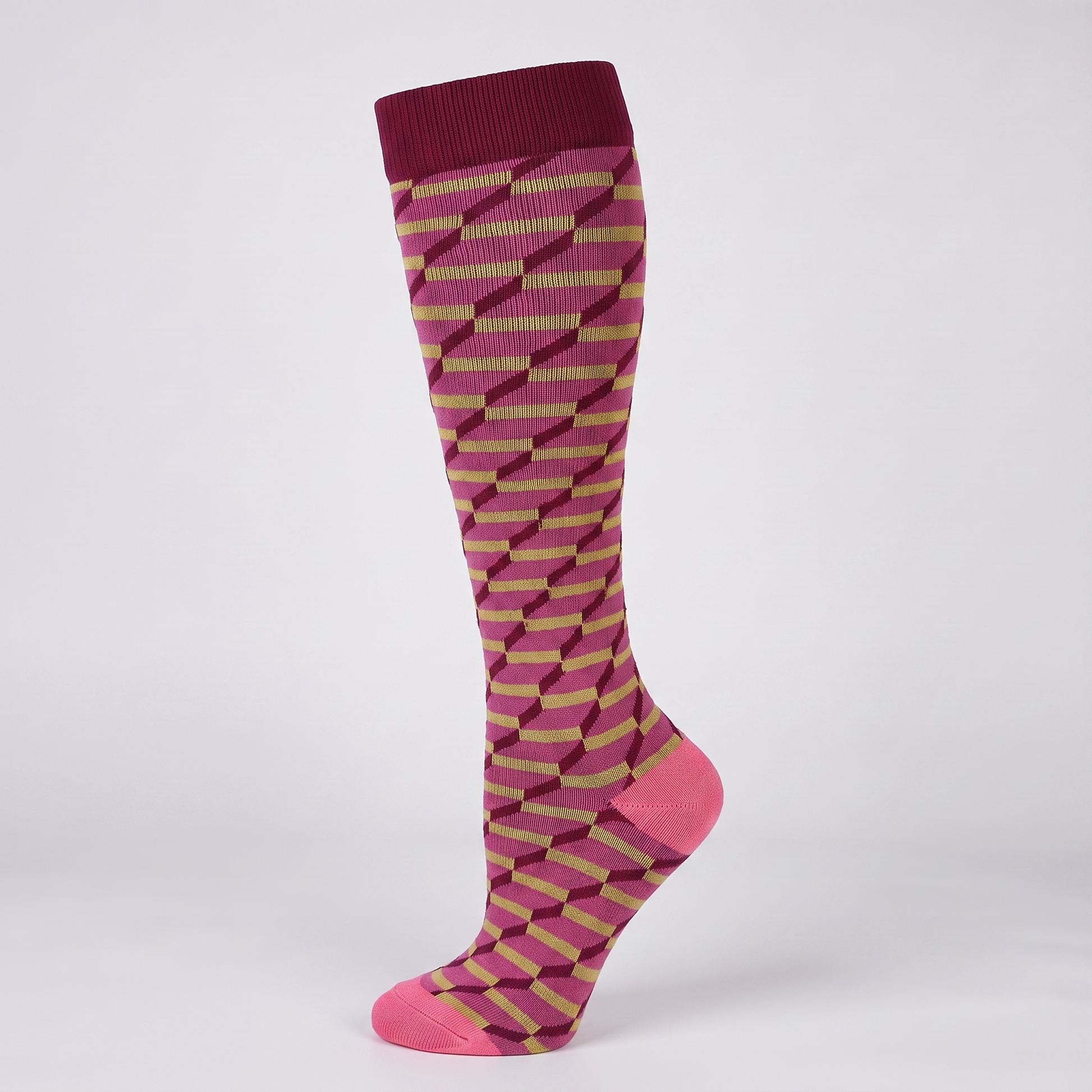 ComfortLegs™ Magenta Check
