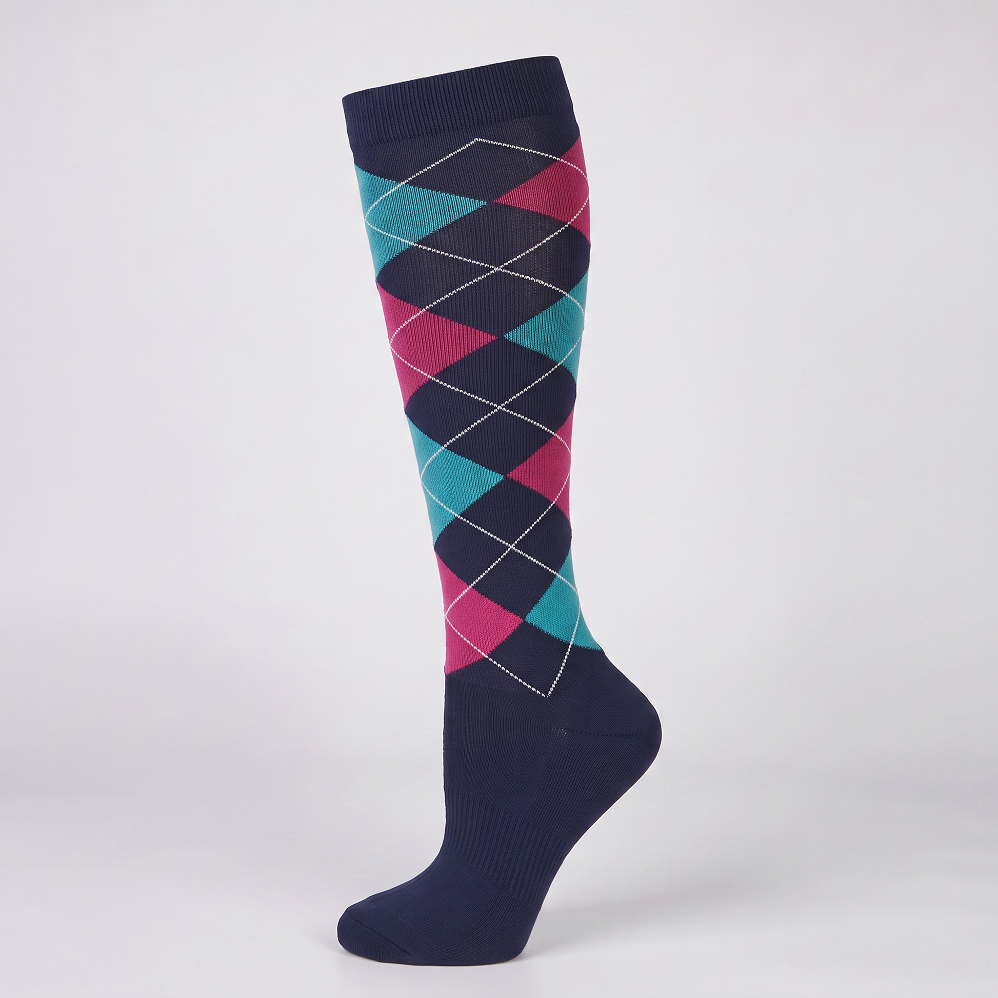 ComfortLegs™ Argyle Navy