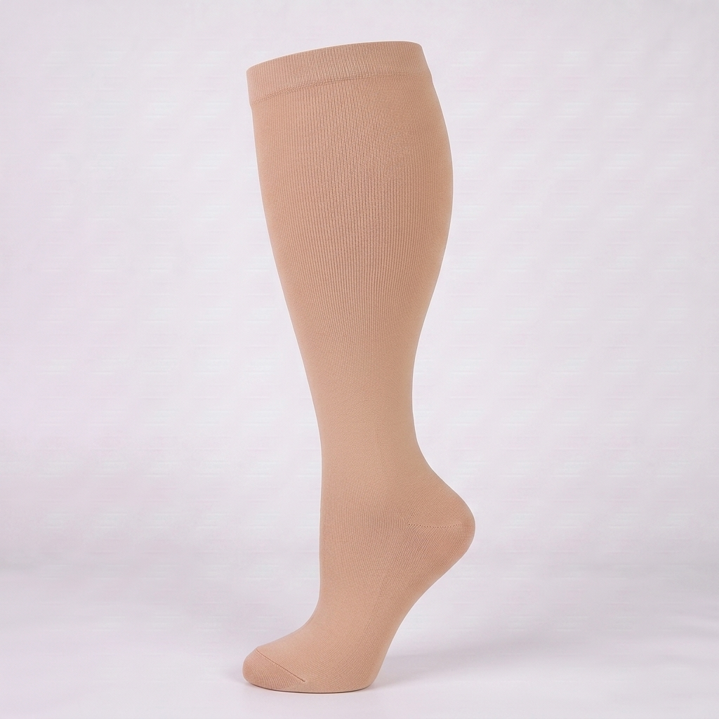 ComfortLegs™ Classic Nude – Wide Calves