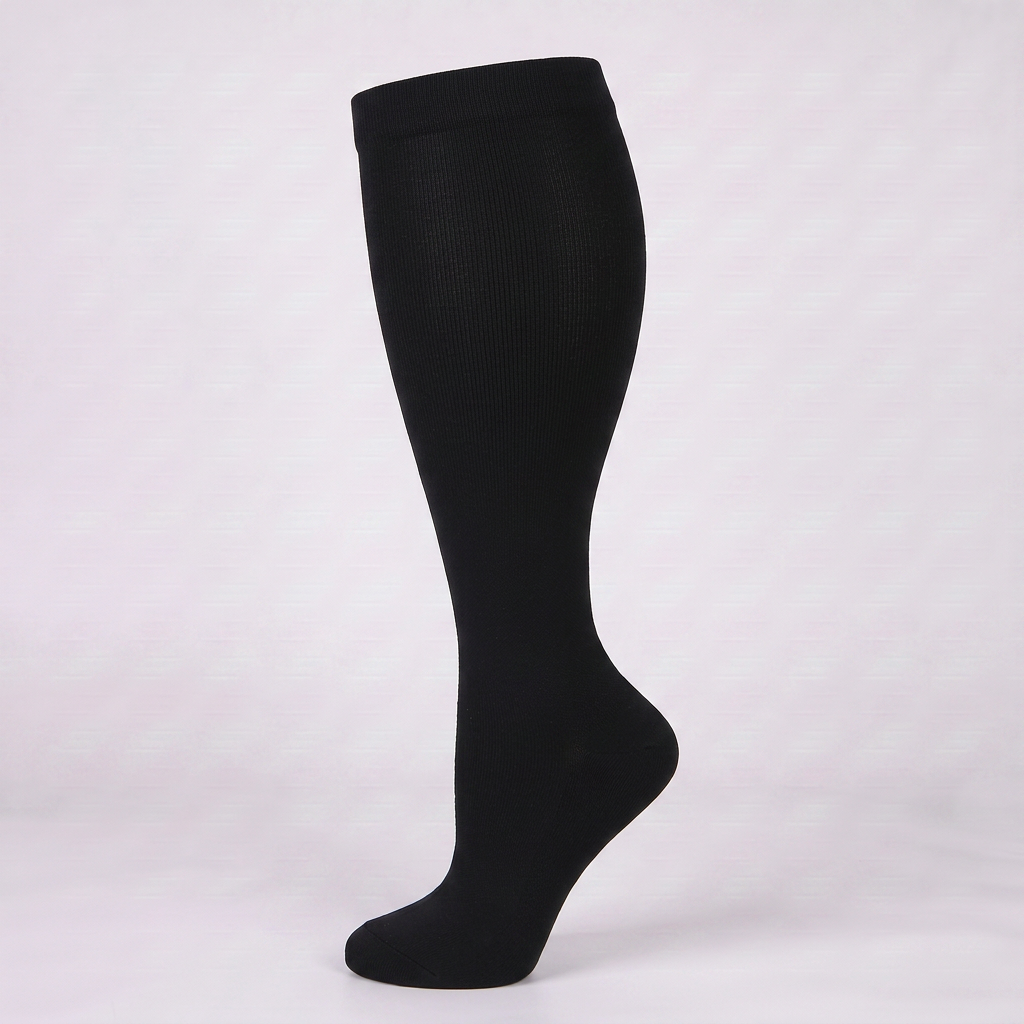 ComfortLegs™ Midnight Black – Wide Calves